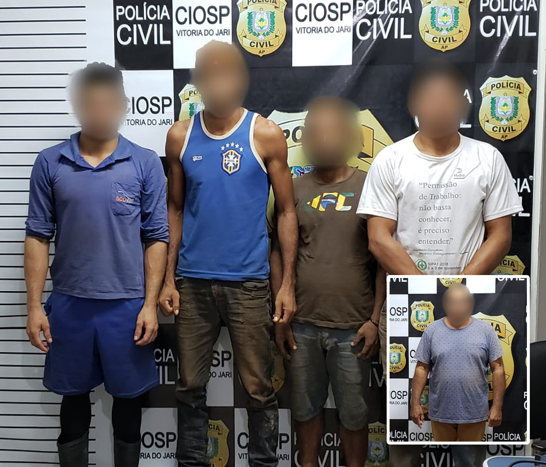 POLÍCIA CIVIL DE VITÓRIA DO JARI COIBE DESMATAMENTO EM FLORESTA NATIVA